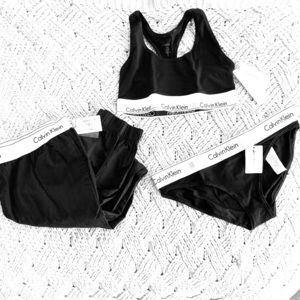Calvin Klein BRAND NEW underwear bra and pants